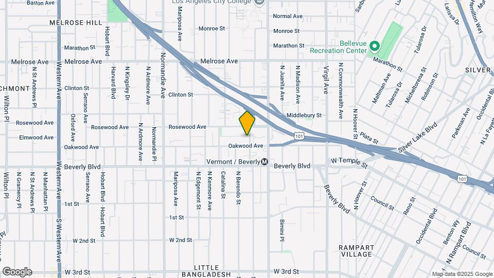 415 N New Hampshire Ave Map and Location Details