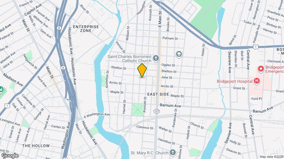 184 Park St Map and Location Details