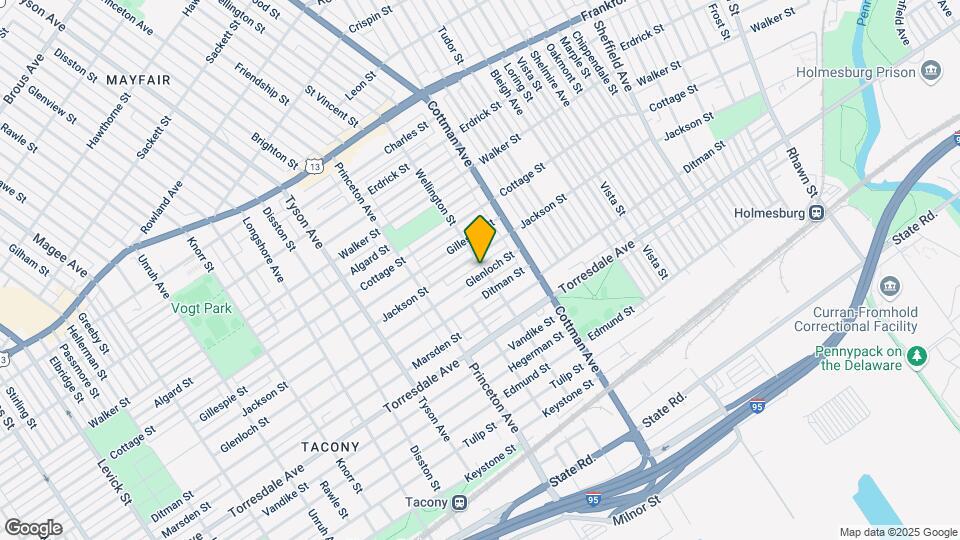 7174 Glenloch St Map and Location Details