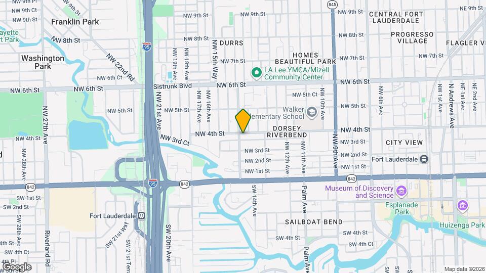 1444 NW 4th St Map and Location Details