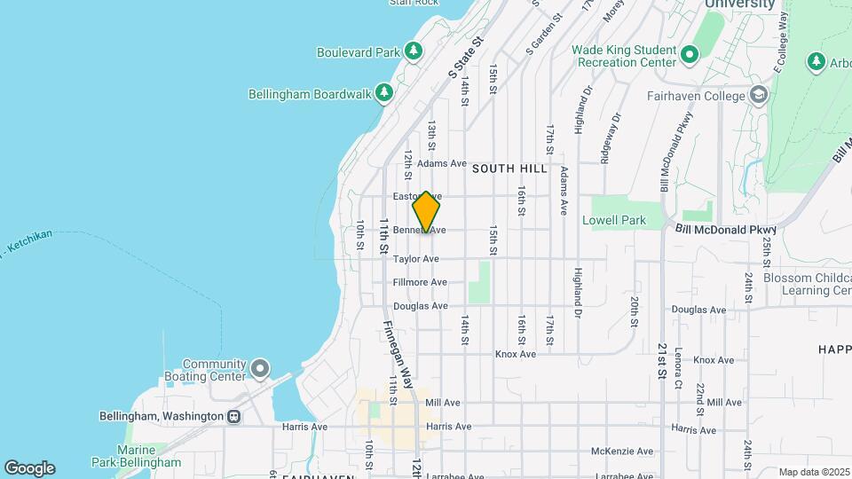 804 13th St Map and Location Details