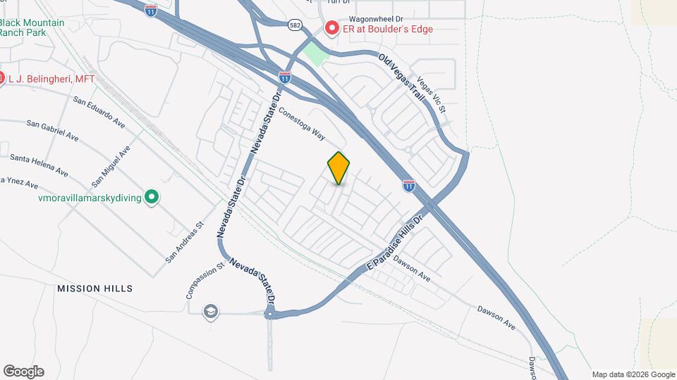 1092 Paradise Coach Dr Map and Location Details