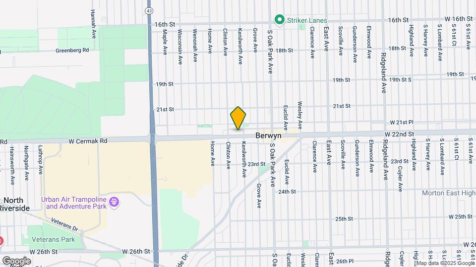 6908-6910 Cermak Rd Mapa y Detalles de la Ubicación