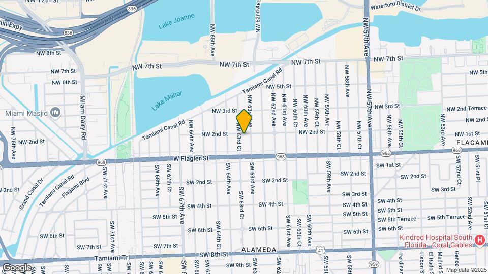 151 NW 63rd Ct Map and Location Details
