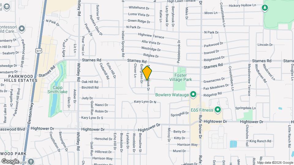 7513 Meadowbrook Dr Map and Location Details