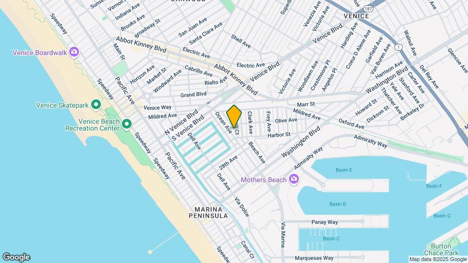 2412 Ocean Ave Map and Location Details