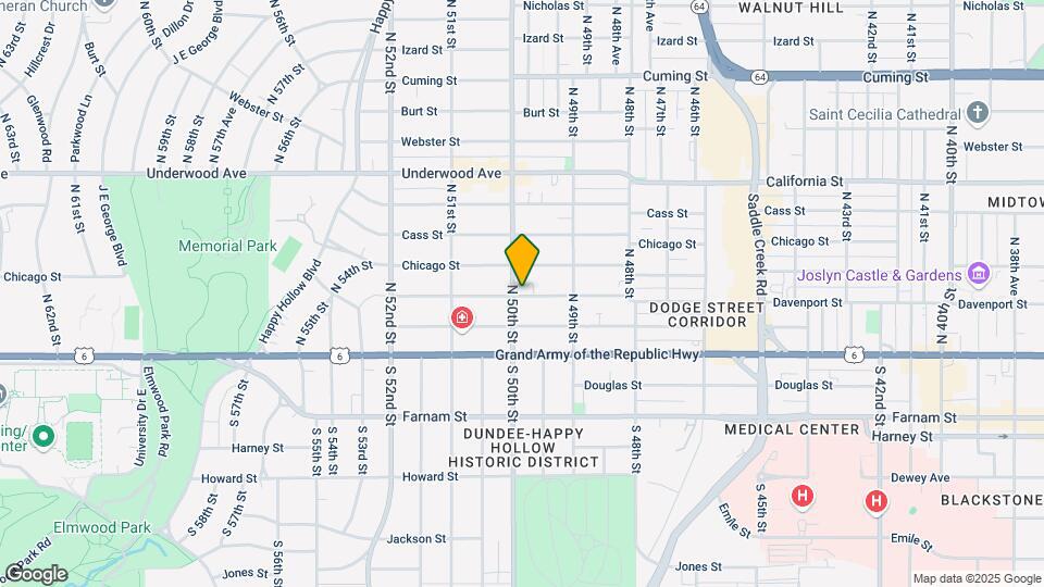 4934-4936 Davenport St Mapa y Detalles de la Ubicación