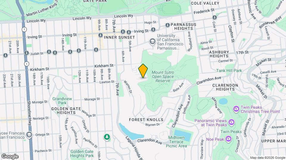 467 Crestmont Dr Mapa y Detalles de la Ubicación