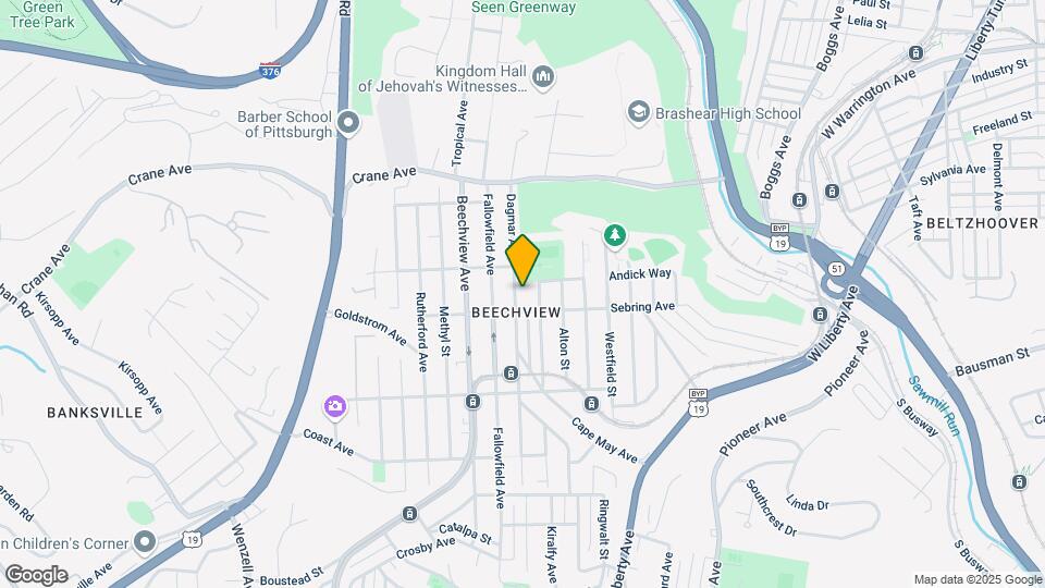 1419 Dagmar Ave Map and Location Details