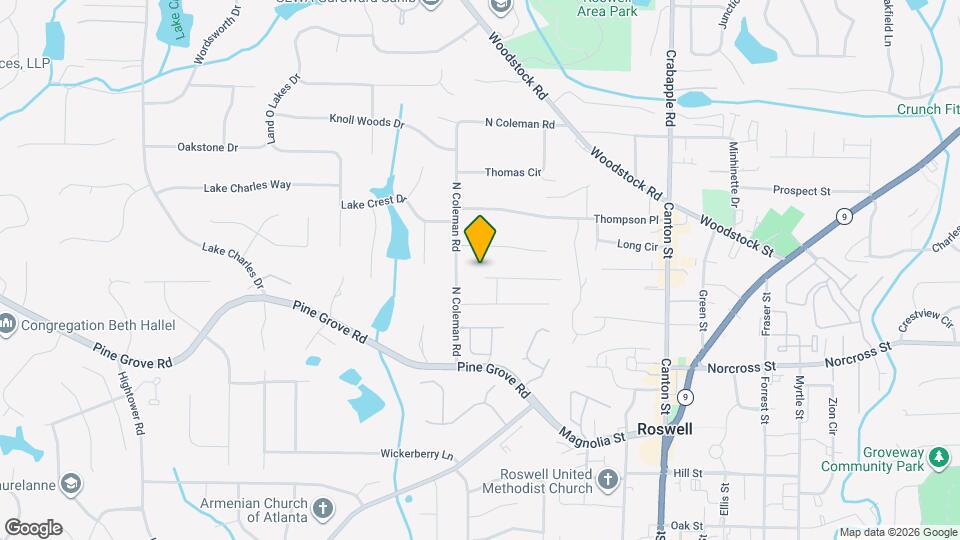 260 Moonshadow Ct Map and Location Details