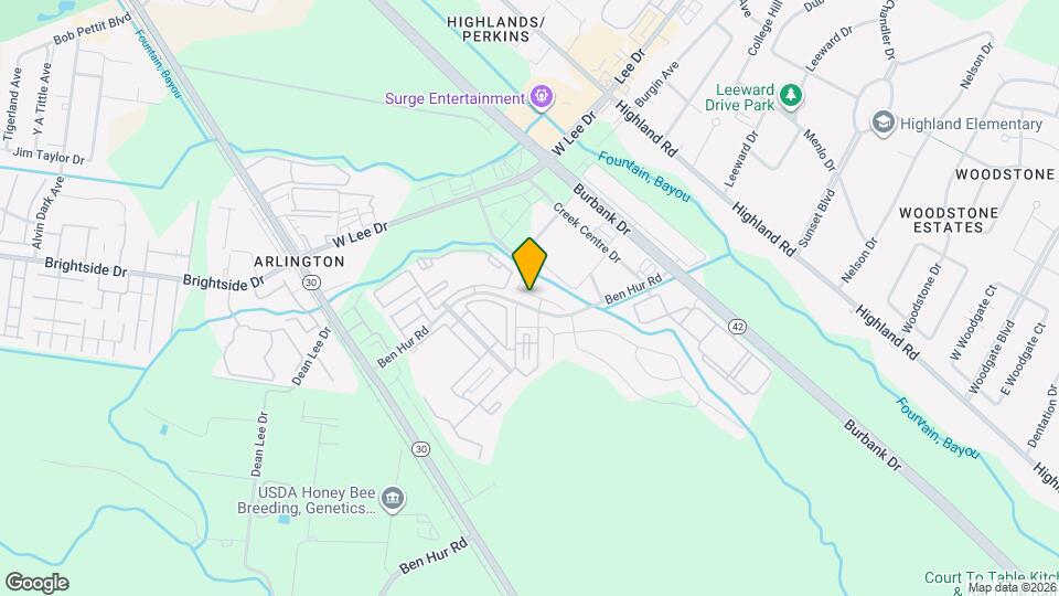 5821 Lake Shelf Dr Map and Location Details