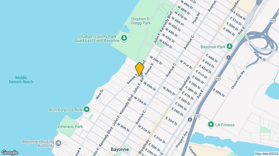 119 W 35th St Mapa y Detalles de la Ubicación