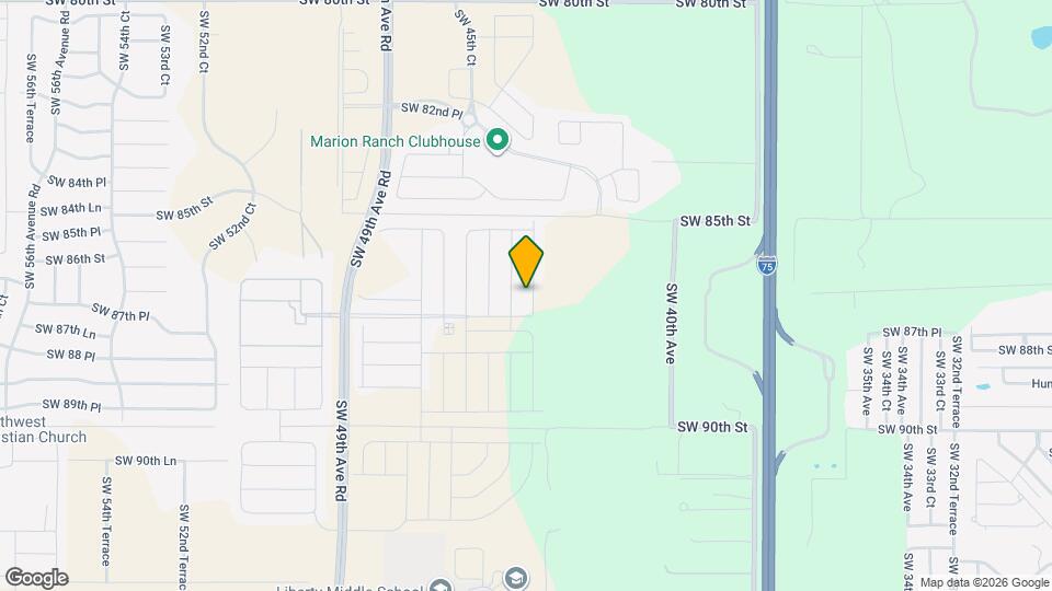 8708 SW 43rd Ter Map and Location Details