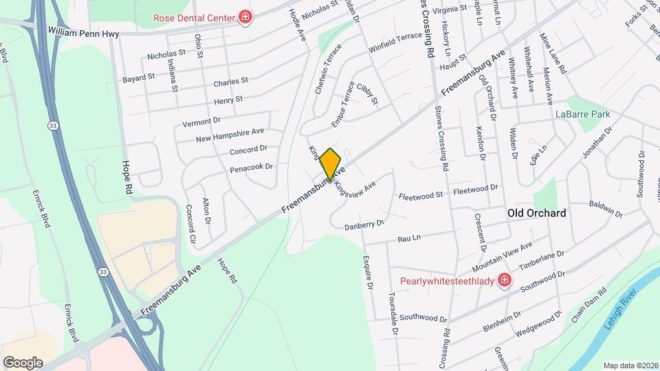 2811 Kingsview Ave Map and Location Details