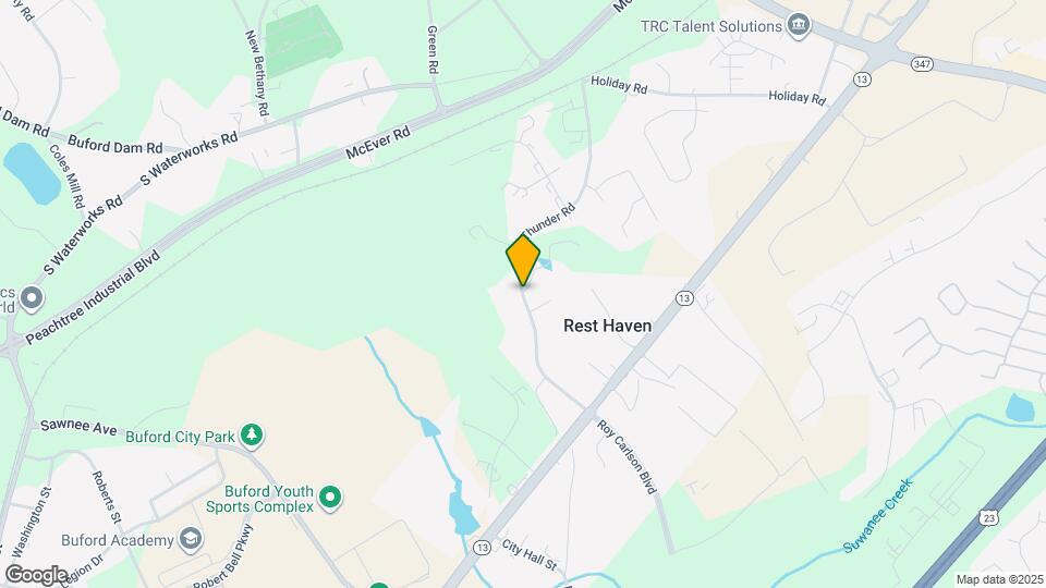 407 Thunder Rd Map and Location Details