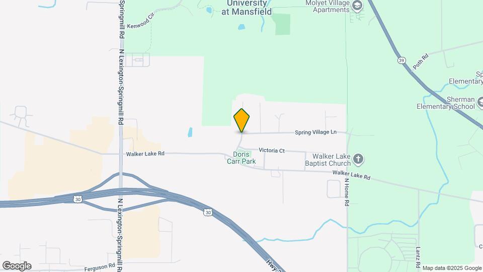 1323 Spring Village Dr, Unit 4 Map and Location Details