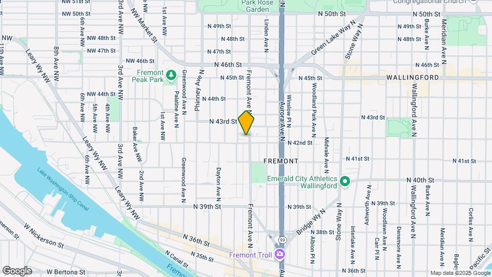 4207 Fremont Ave N Map and Location Details