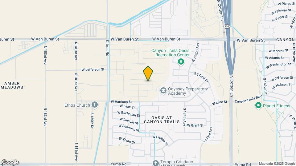 183 S 176th Dr Map and Location Details