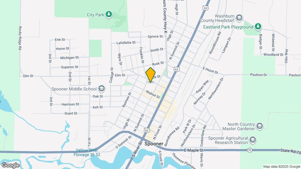 315 Elm St, Unit B Map and Location Details