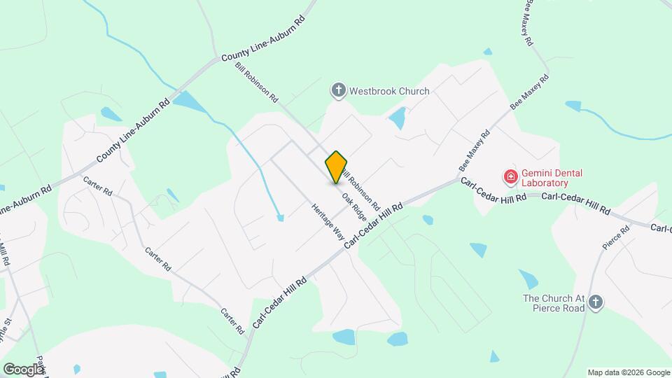 284 Oak Ridge Map and Location Details