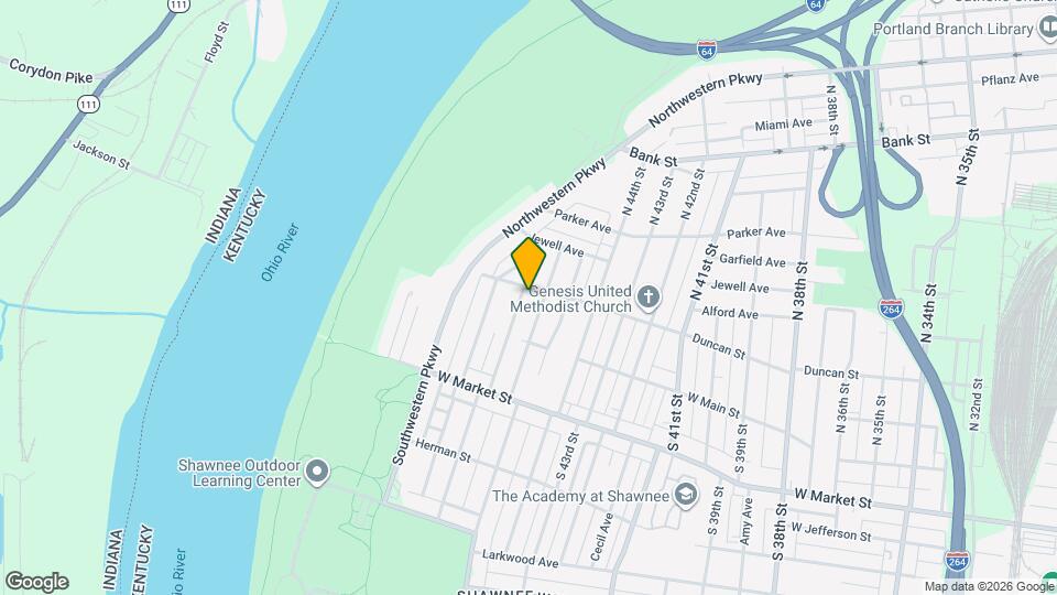 127 N 46th St Map and Location Details