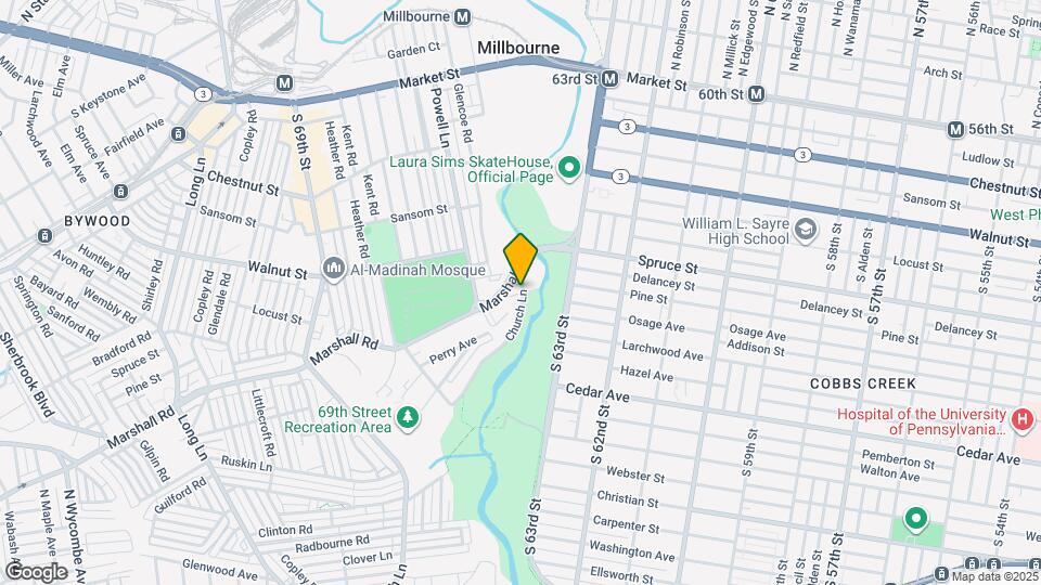 6501 Old Marshall Rd Map and Location Details