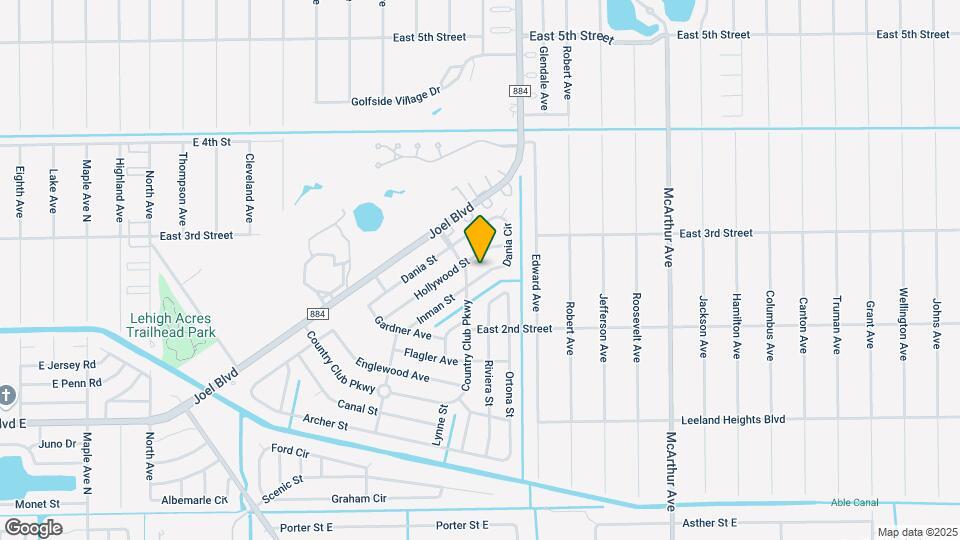 132 Dania Cir Map and Location Details