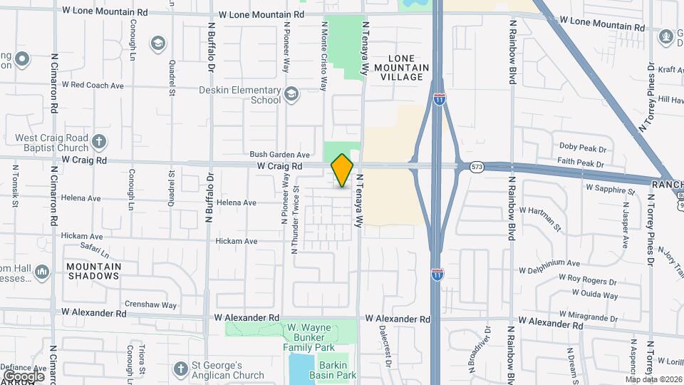 7233 Camden Pine Ave Map and Location Details