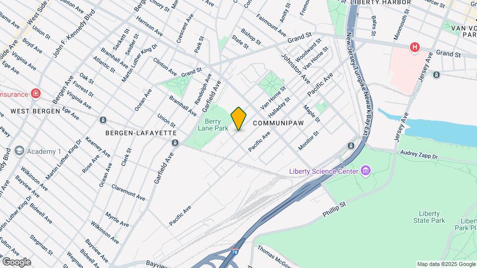 144 Van Horne St Mapa y Detalles de la Ubicación