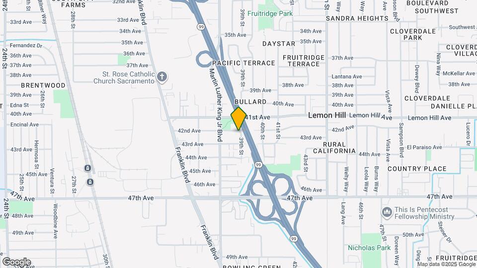 3916 42nd Ave Map and Location Details