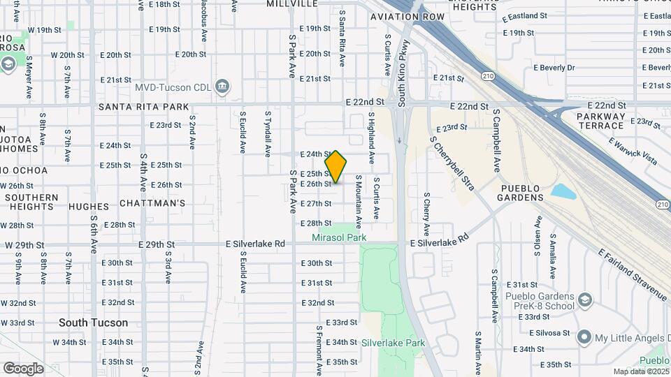 1132 E 26th St Mapa y Detalles de la Ubicación