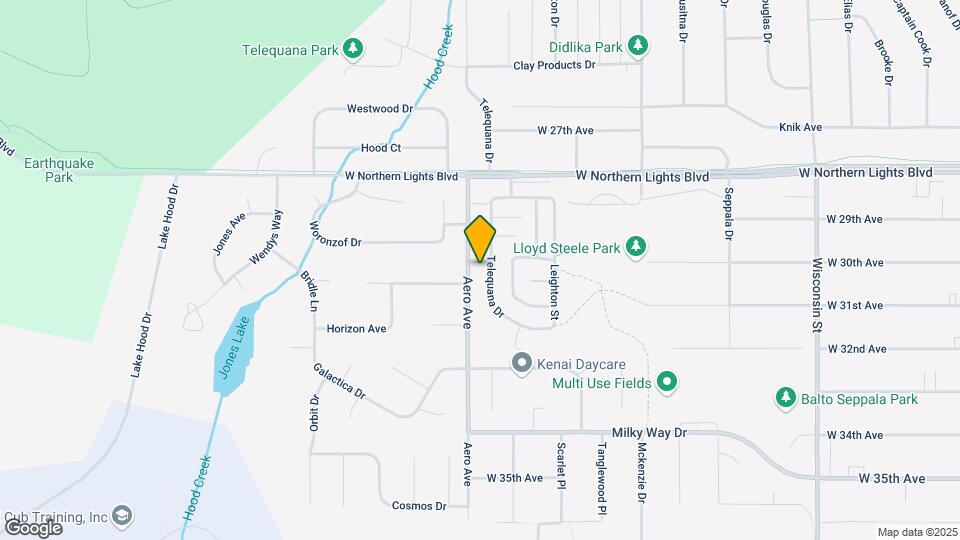 3934 W 30th Ave Map and Location Details
