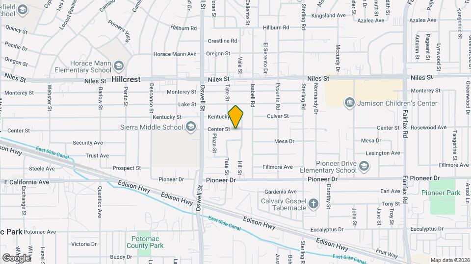 3213 Center St Map and Location Details