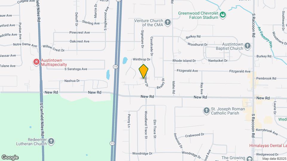 1430 Maplecrest Dr Mapa y Detalles de la Ubicación