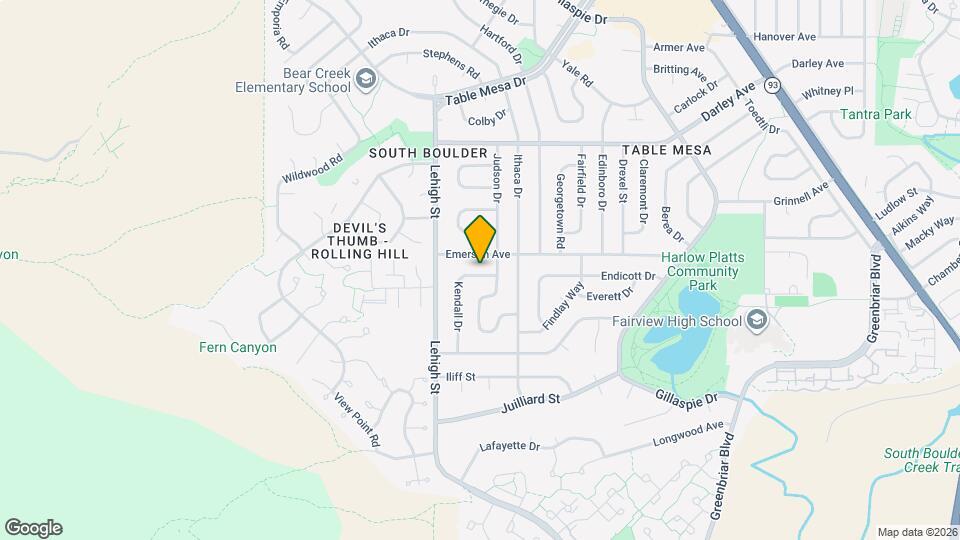 1421 Kendall Dr Map and Location Details