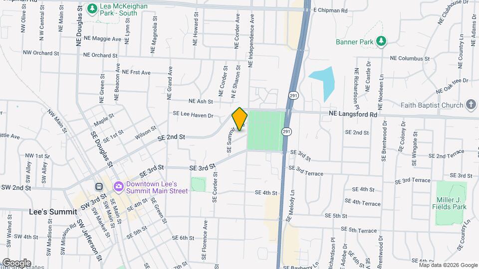 708 High St Map and Location Details