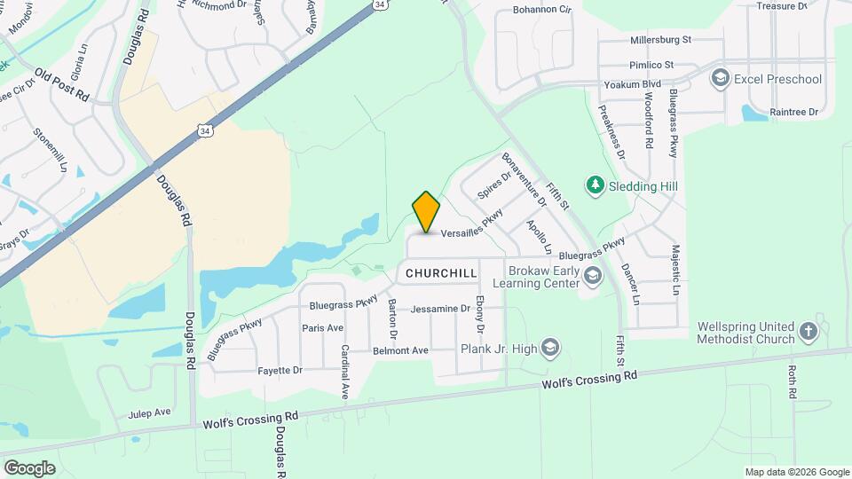 706 Versailles Pkwy Map and Location Details