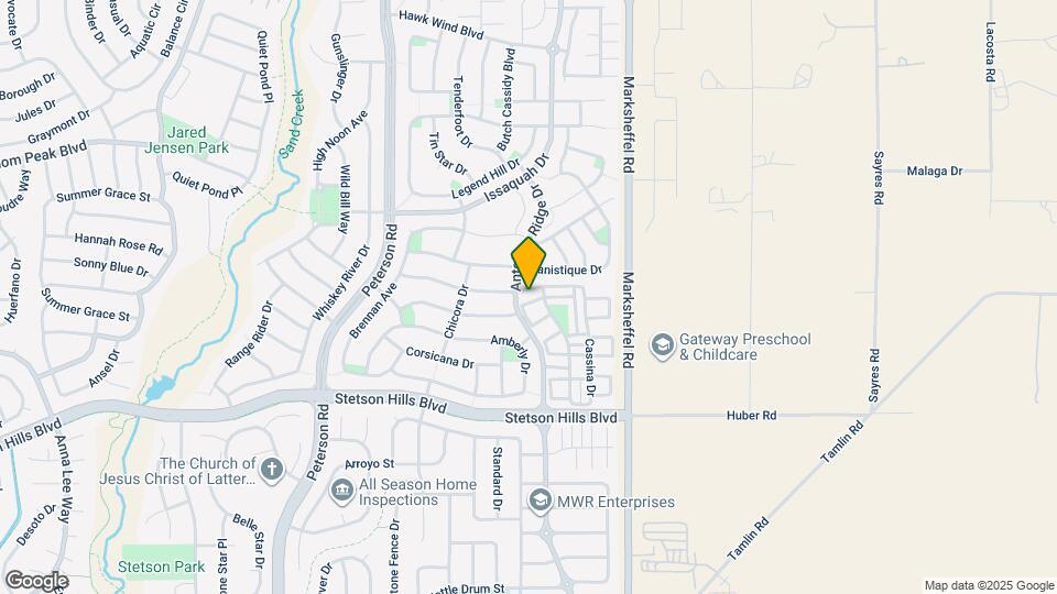 7617 Tabernash Dr Map and Location Details