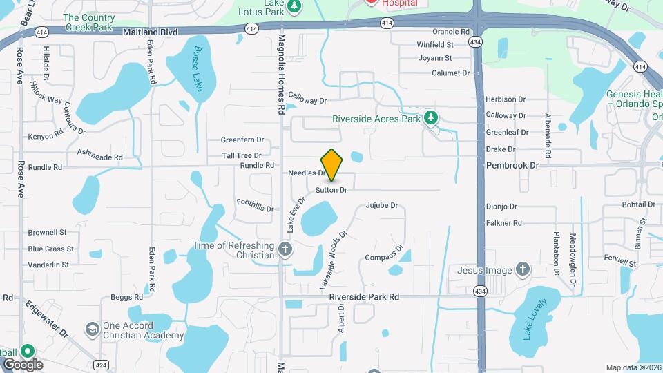 3621 Sutton Dr Map and Location Details