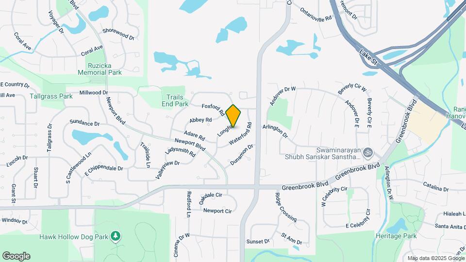 1058 Longford Rd Map and Location Details