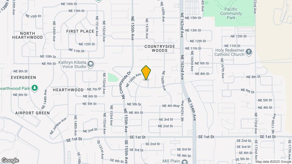 710 NE 158th Ave Map and Location Details