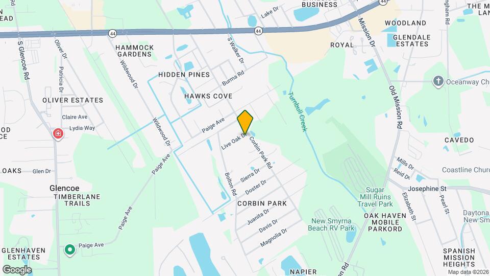 800 Corbin Park Rd Mapa y Detalles de la Ubicación