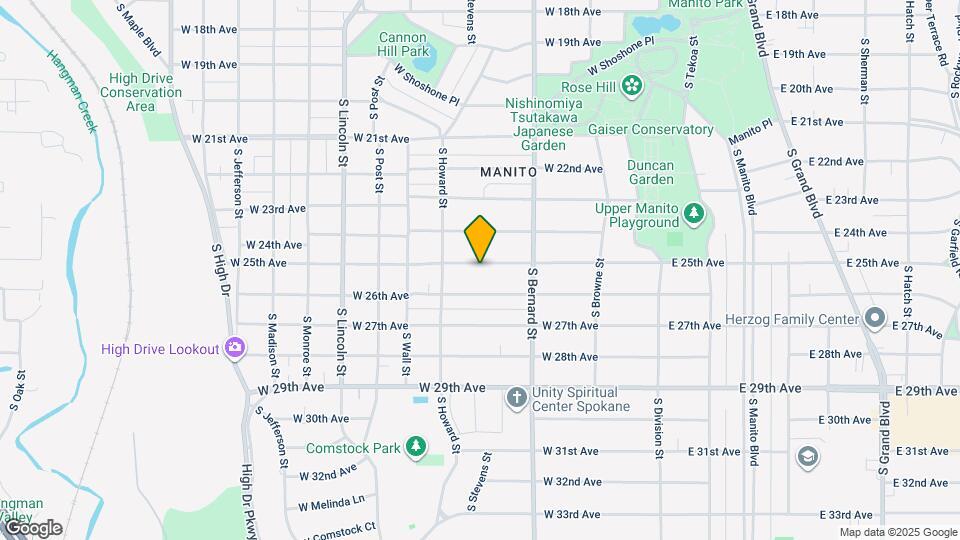 453 W 25th Ave Mapa y Detalles de la Ubicación