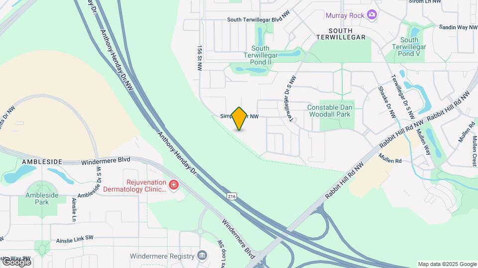 9363 Simpson Dr NW Map and Location Details