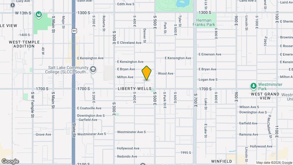 1621 Denver St Mapa y Detalles de la Ubicación