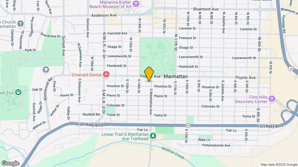 118 S Manhattan Ave Mapa y Detalles de la Ubicación