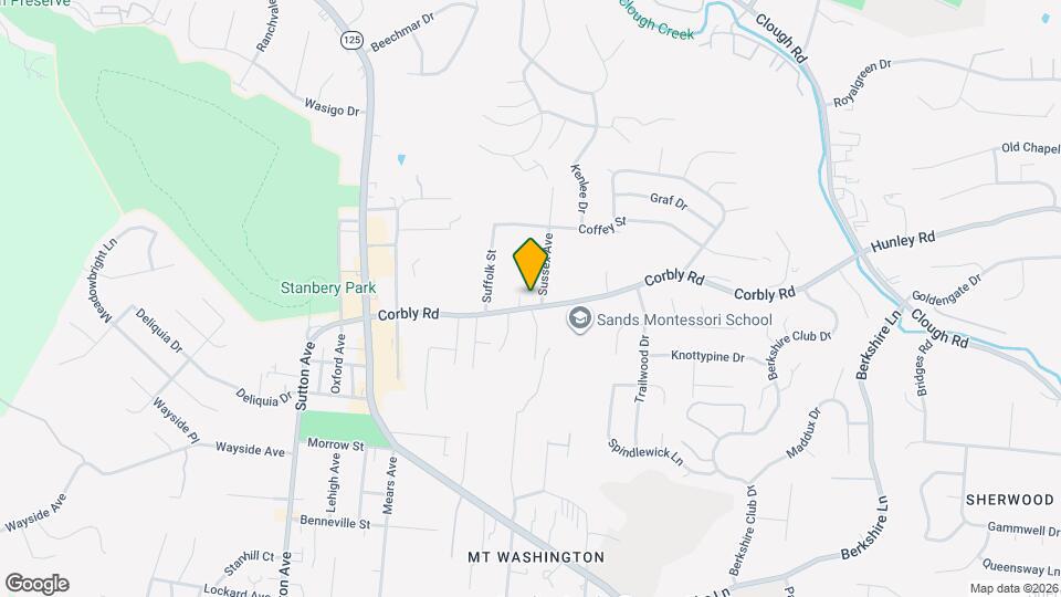 6366 Corbly Rd Map and Location Details