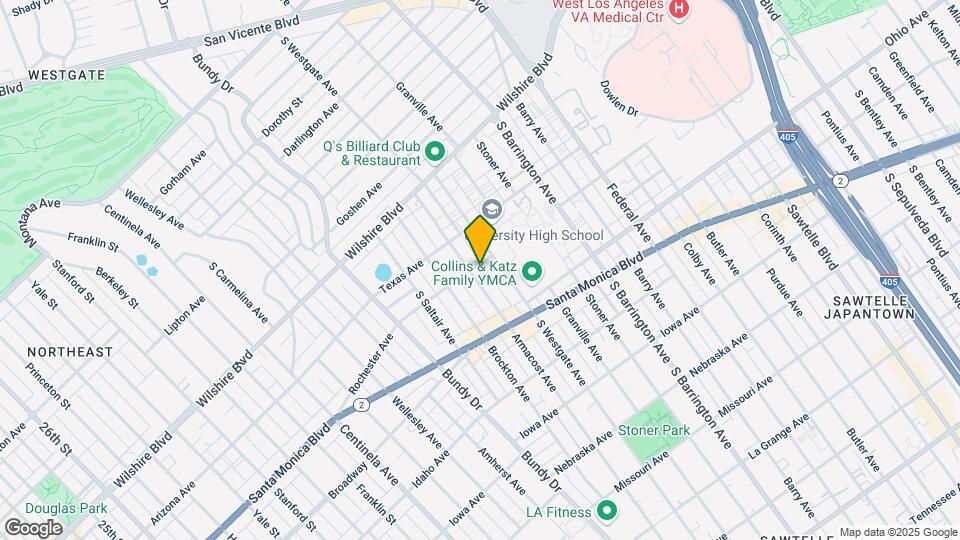 11868 Rochester Ave Mapa y Detalles de la Ubicación
