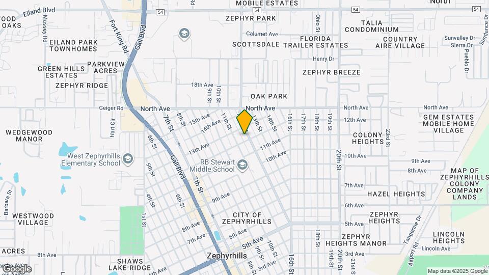 5839 12th St Map and Location Details