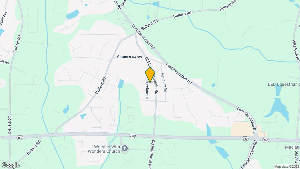 1847 Rainbow Ln Map and Location Details